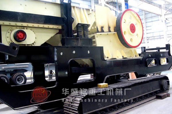 履帶式移動制砂機