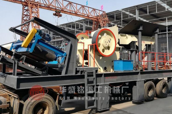 顎破移動制砂機