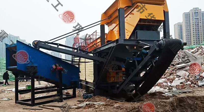 移動(dòng)破碎站